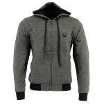 Nexgen Heat MPM1713SET12v Men’s Grey ‘Heated’ Front Zipper Hoodie Jacket for Outdoor Activities w/ Battery Pack - Image 12
