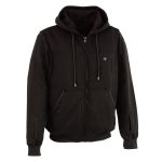Nexgen Heat NXM1717DUAL Men’s Black Heated Hoodie w/ Dual Power Technology – Biker Jacket for Winter w/Battery Pack - Image 7