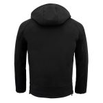 NexGen NXM1767SET Men’s ‘Ruffled’ Black ‘Heated’ Soft-Shell Hooded Jacket (Rechargeable Battery Pack Included) - Image 12