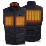 NexGen NXM3301SET Men’s ‘Puffed’ Black Heated Textile Vest (Rechargeable Battery Pack Included) - Image 15