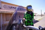Milwaukee Leather MNG21606 Women’s Lime Green and Black Long Sleeve Cotton Casual Flannel Shirt - Image 7
