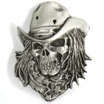Milwaukee Leather MPL9203 Cowboy Pin For Jackets, Vest, Hats and Clothing