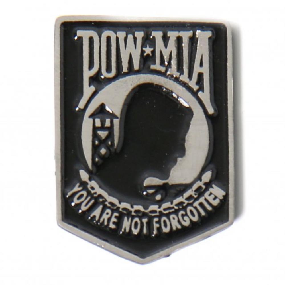 Milwaukee Leather MLP9208 POW/MIA Pin For Jackets, Vest, Hats and Clothing