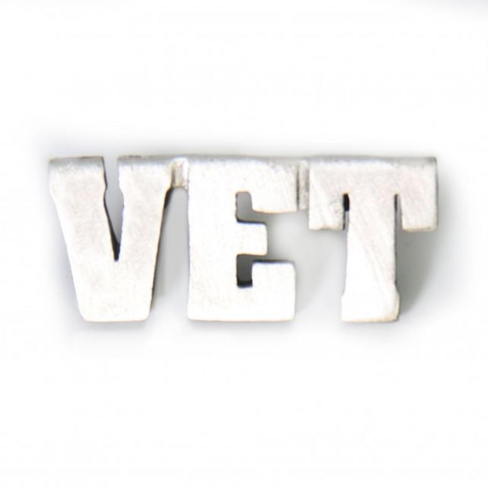 Milwaukee Leather MLP9219 VET Pin For Jackets, Vest, Hats and Clothing