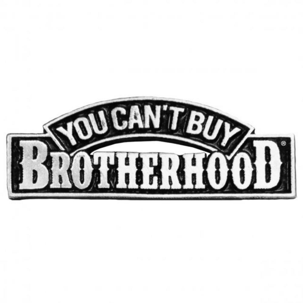 Milwaukee Leather MLP9264 You Can’t Buy Brotherhood Pin For Jackets, Vest, Hats and Clothing
