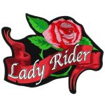 Hot Leathers Lady Rider 9″ Patch PPA1017