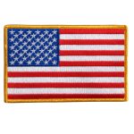 Hot Leathers PPA1226 American Flag Patch 10″ x 6″