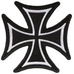 Hot Leathers PPA1392 Skinny Iron Cross Patch 3″ x 3″