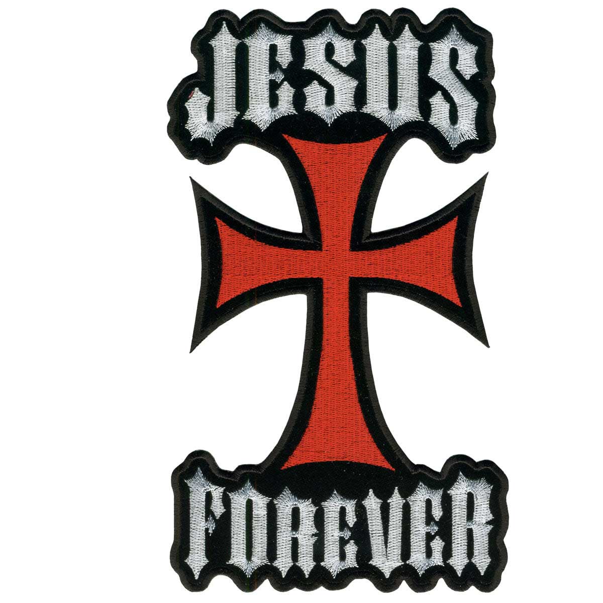 Hot Leathers Jesus Forever 6″ x 11″ Patch PPA1706