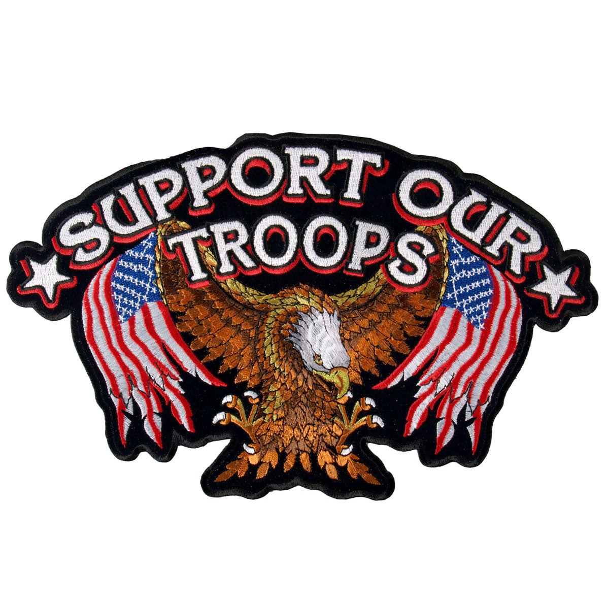 Hot Leathers PPA2022  Support Our Troops 4″ x 3″ Patch