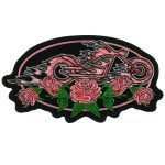Hot Leathers Rose Oval 5″ Patch PPA2092