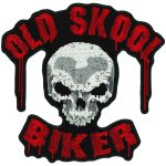 Hot Leathers Old Skool Biker 11″ Patch PPA2217