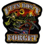 Hot Leathers PPA2760  Vets Don’t Forget Patch 4″