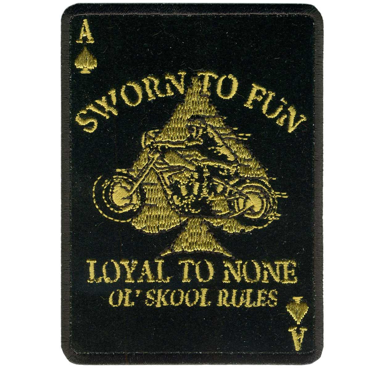 Hot Leathers Loyal To None 3″ x 4″ Patch PPA2842