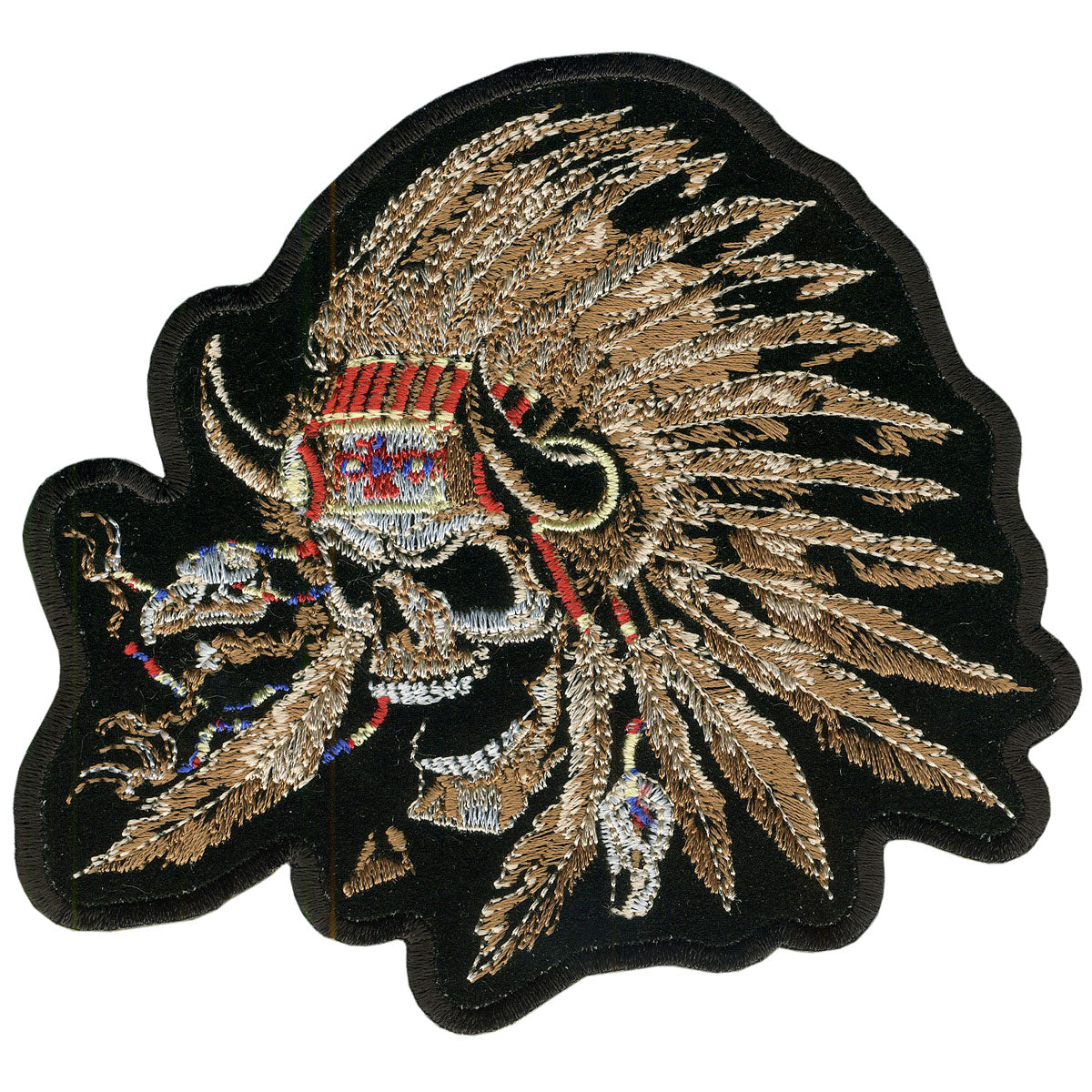 Hot Leathers PPA3417 Indian Skull 12″ x 10″ Patch