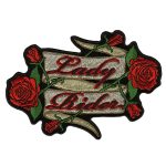 Hot Leathers PPA3680 Lady Rider Roses 5″ x 4″ Patch