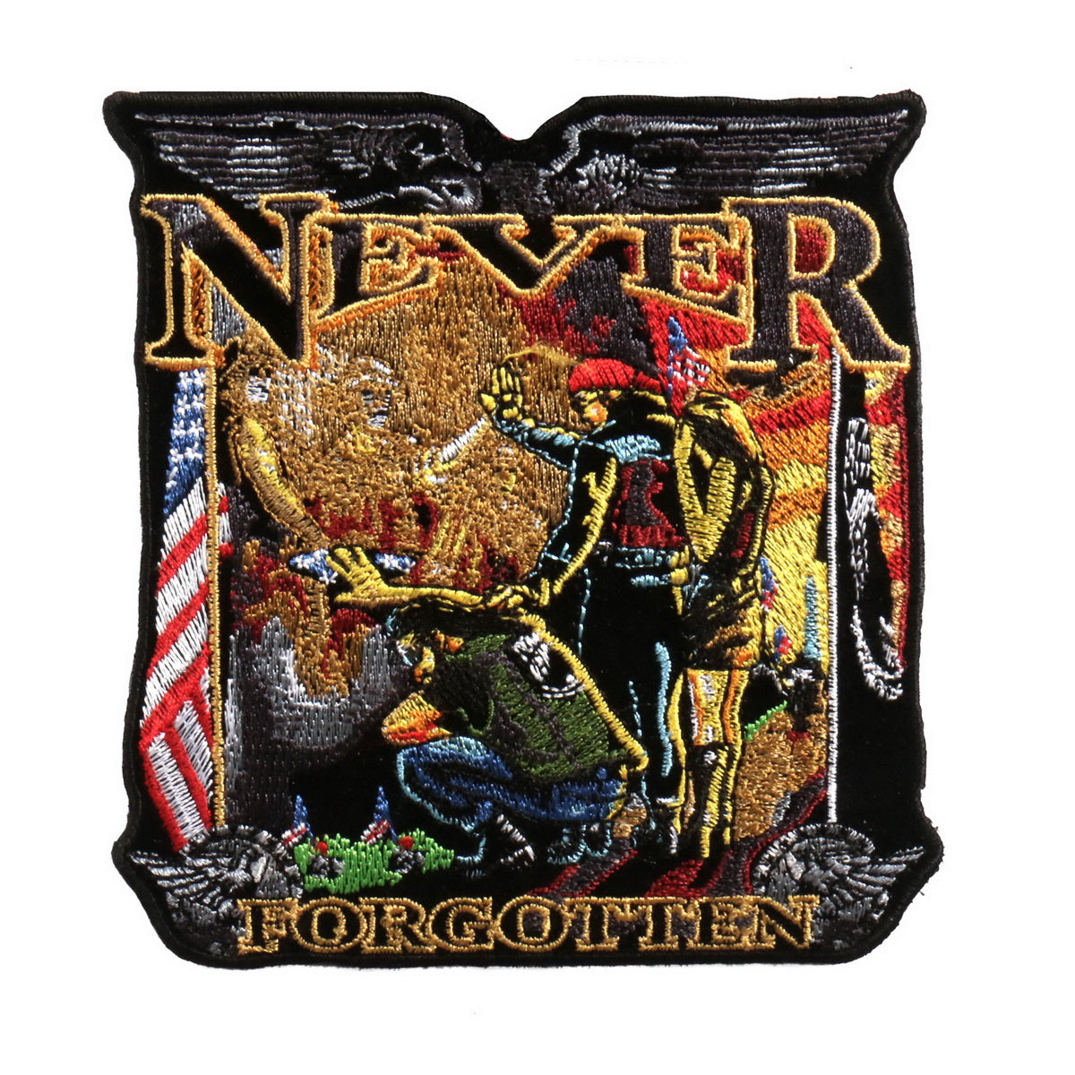 Hot Leathers PPA4140 Vietnam Wall Patch 5″ x 5″