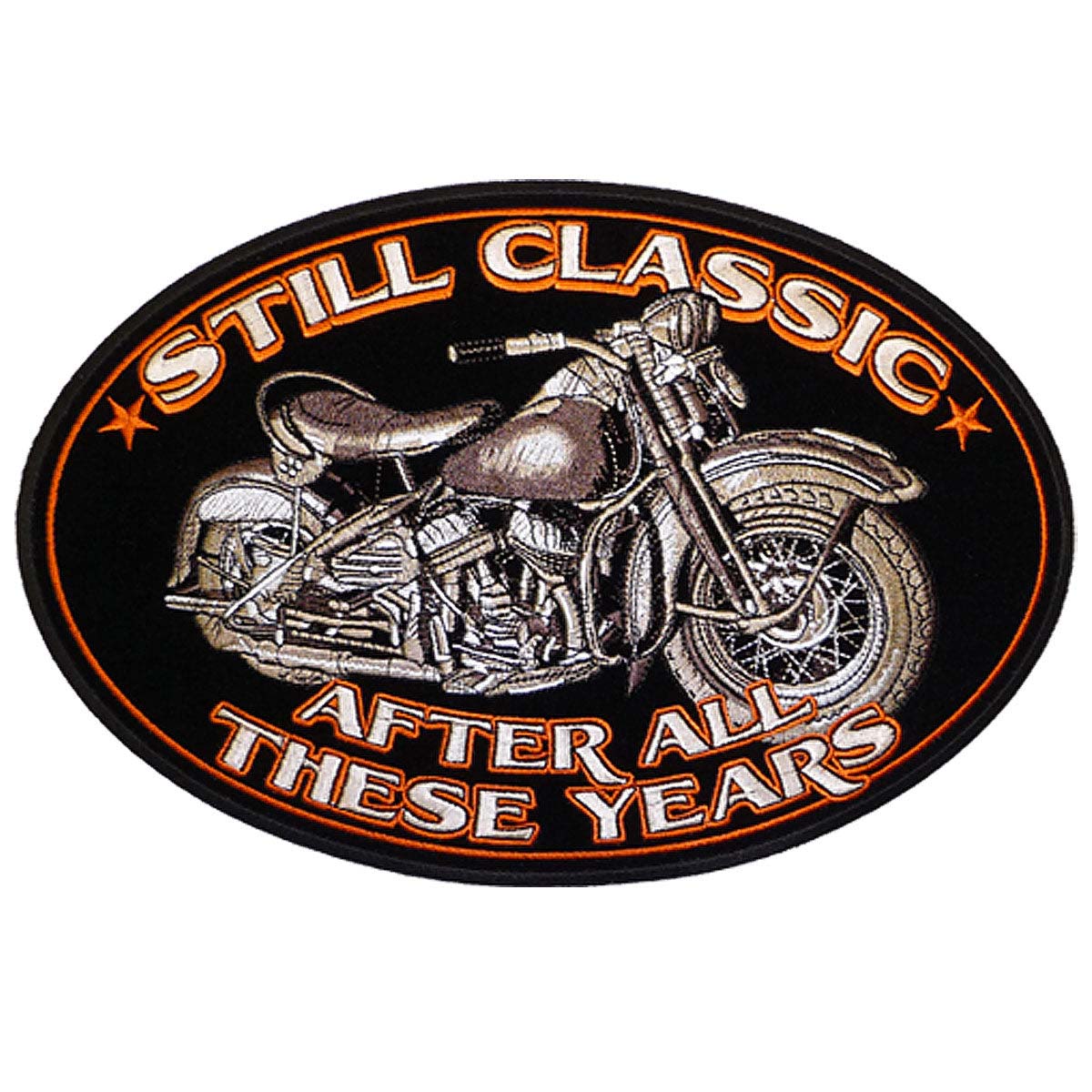 Hot Leathers Classic Bike Oval 5″ x 3″ Patch PPA5120