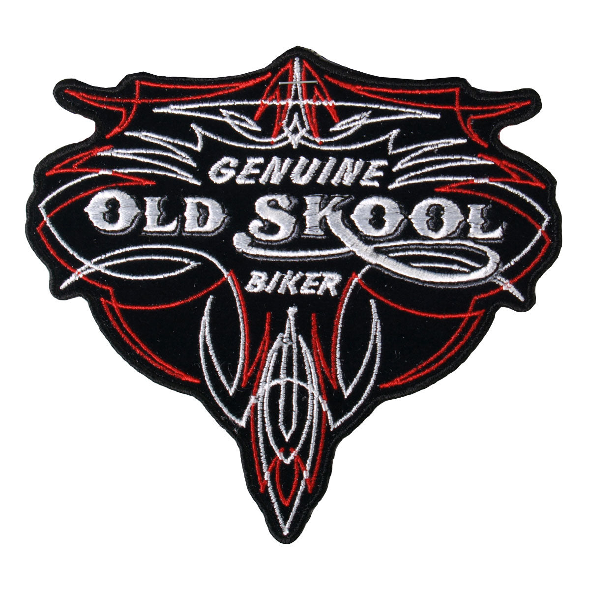 Hot Leathers Genuine Old Skool Biker Pinstripe 5″ x 5″ Patch PPA5280