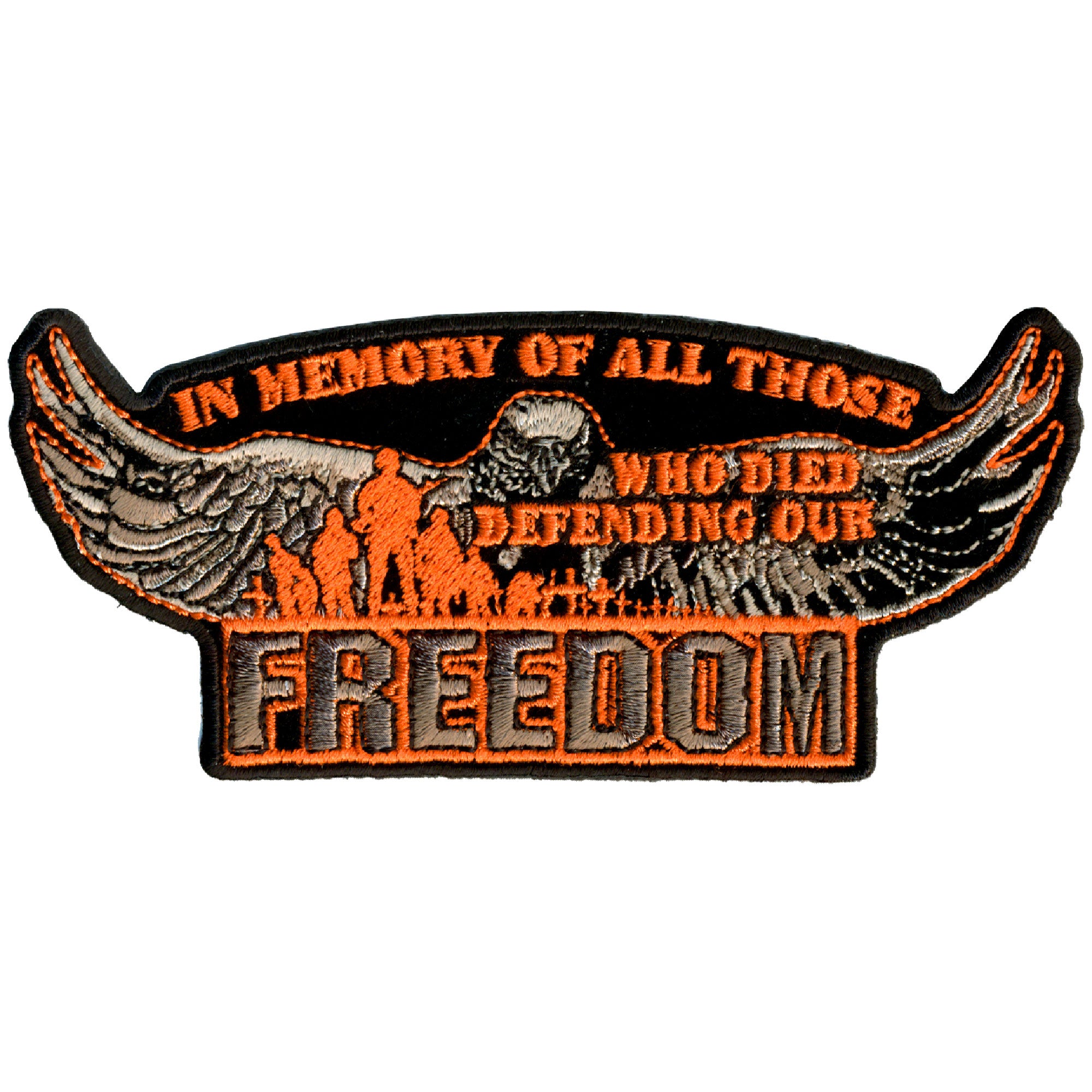Hot Leathers PPA5540 Defending Our Freedom Patch 5″ x 2″