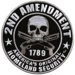 Hot Leathers 4″ Second Amendment Homeland Security Patch PPA5950