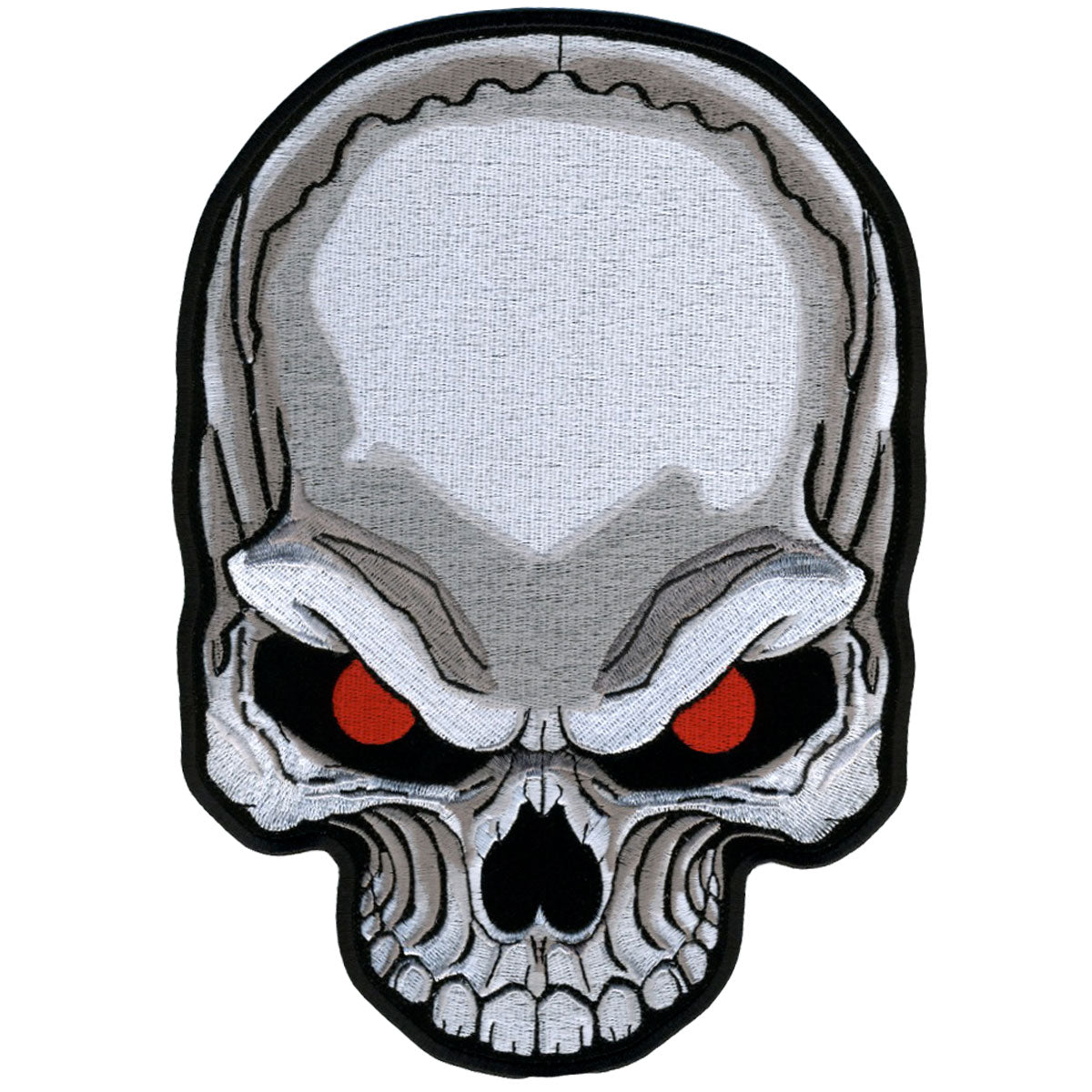 Hot Leathers PPA6000 Skull Red Eyes 3″x 4″ Patch
