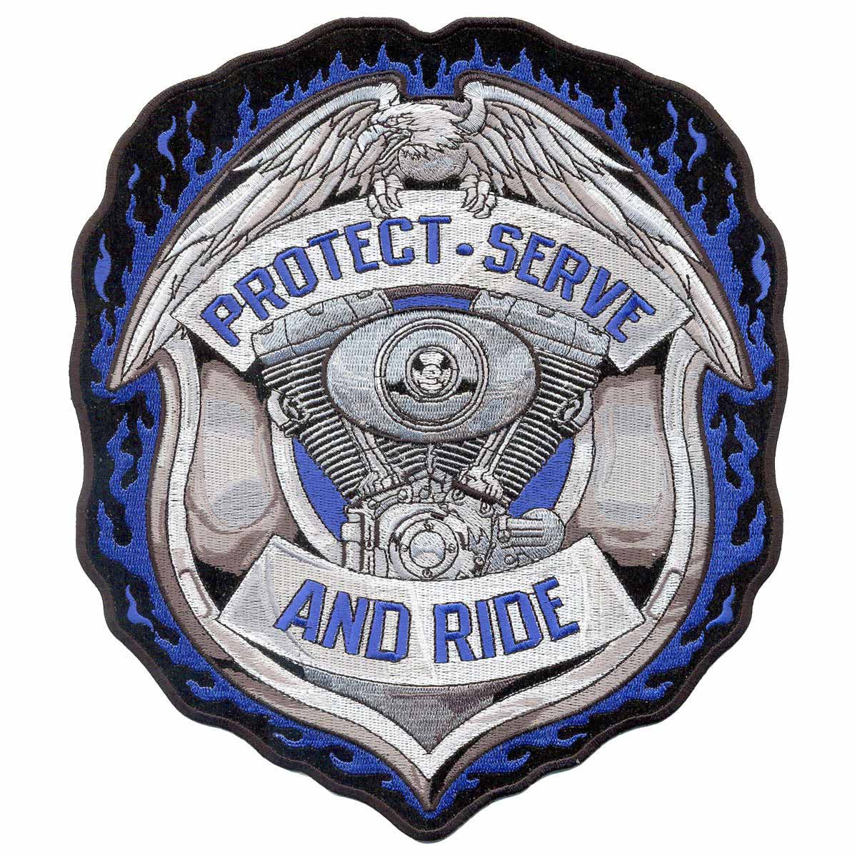 Hot Leathers Protect and Serve Patch 5″ X “5 PPA6123