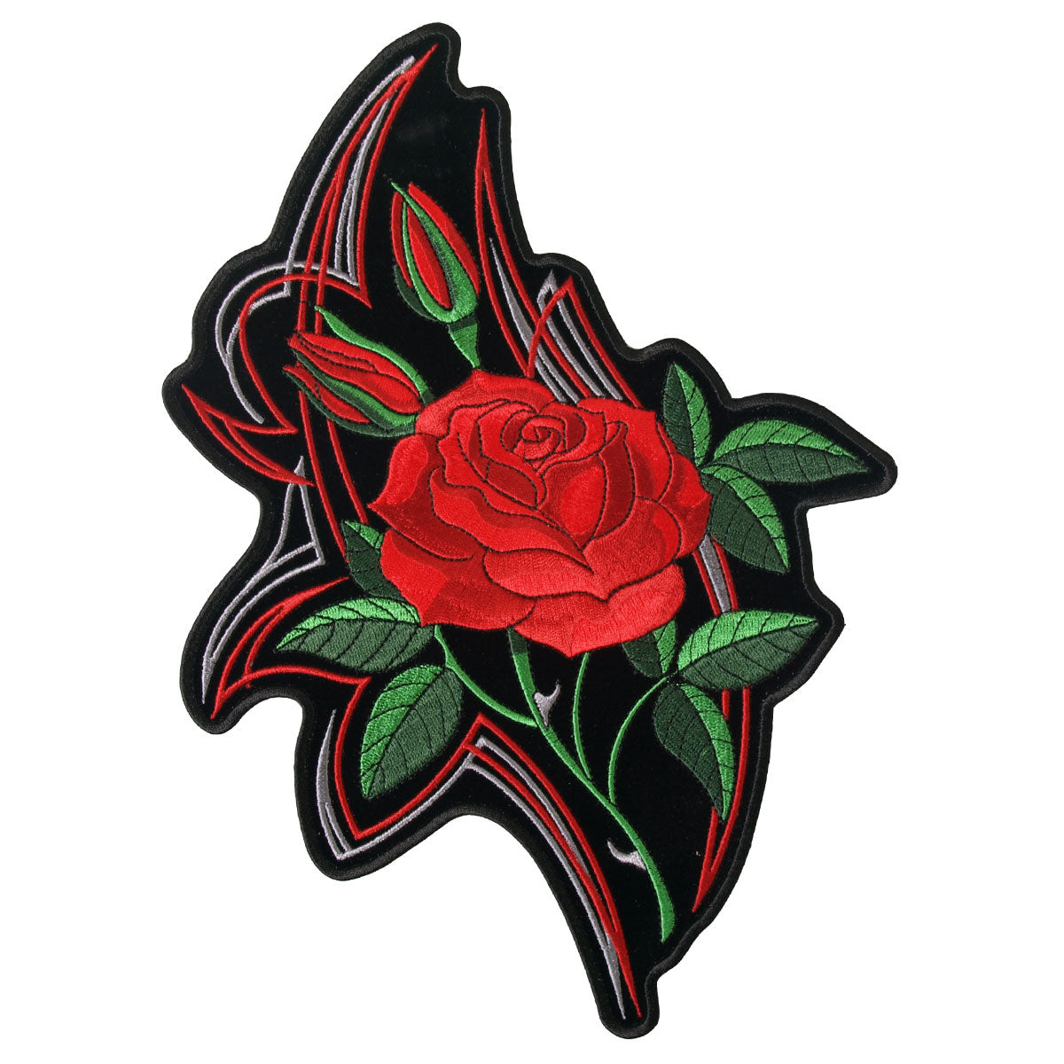 Hot Leathers PPA6260 Mirror Rose 4″ x 5″ Patch