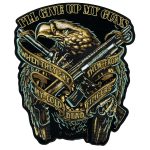 Hot Leathers PPA6799 Eagle Guns 9″ x 11″ Patch