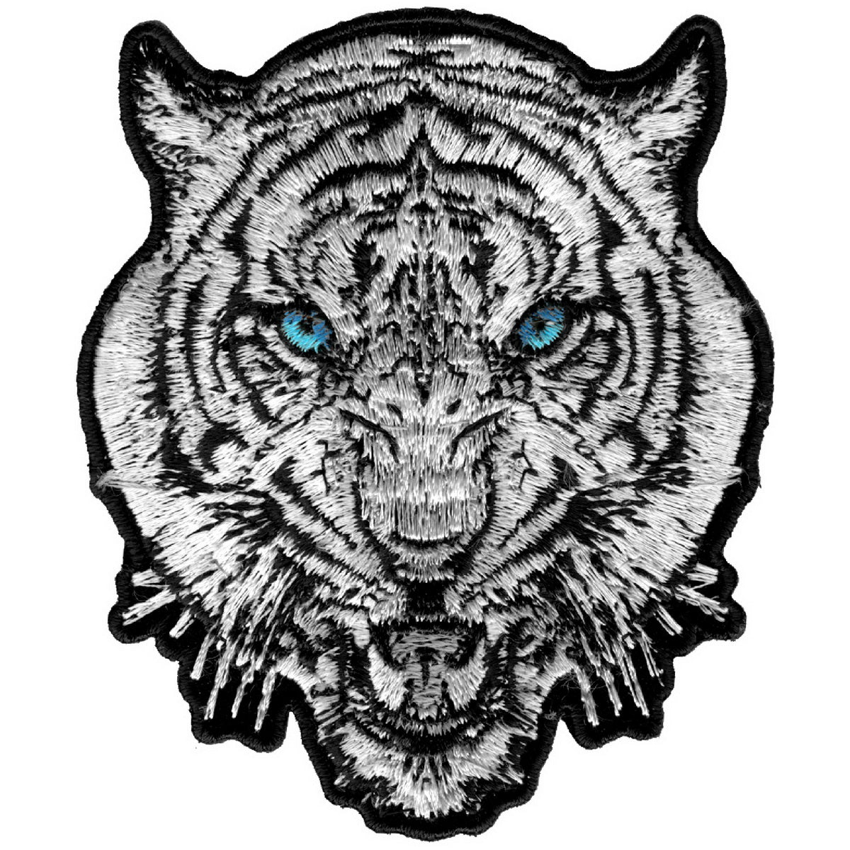 Hot Leathers PPA6913 White Tiger 3″ x 4″ Patch