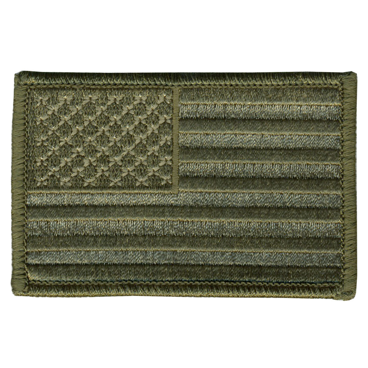 Hot Leathers PPA6991 Woodland Style American Flag 3″ x 2″ Patch