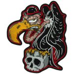 Hot Leathers Large 8″ x 10″ Buzzard Patch PPA7337
