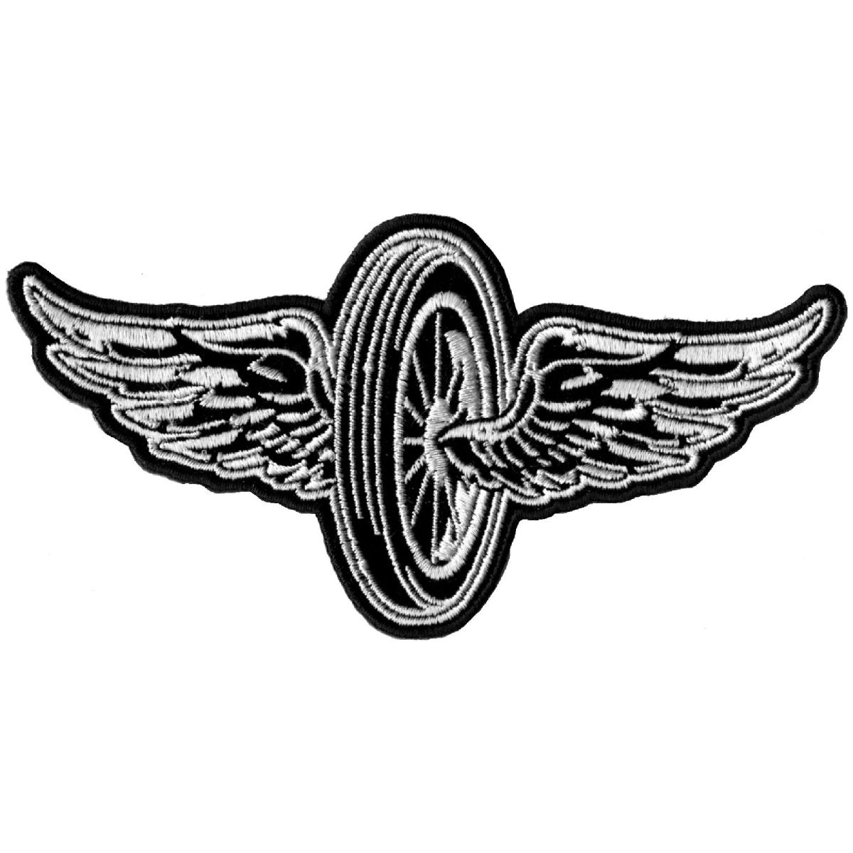Hot Leathers PPA7430 Flying Wheel 5″ x 3″ Patch