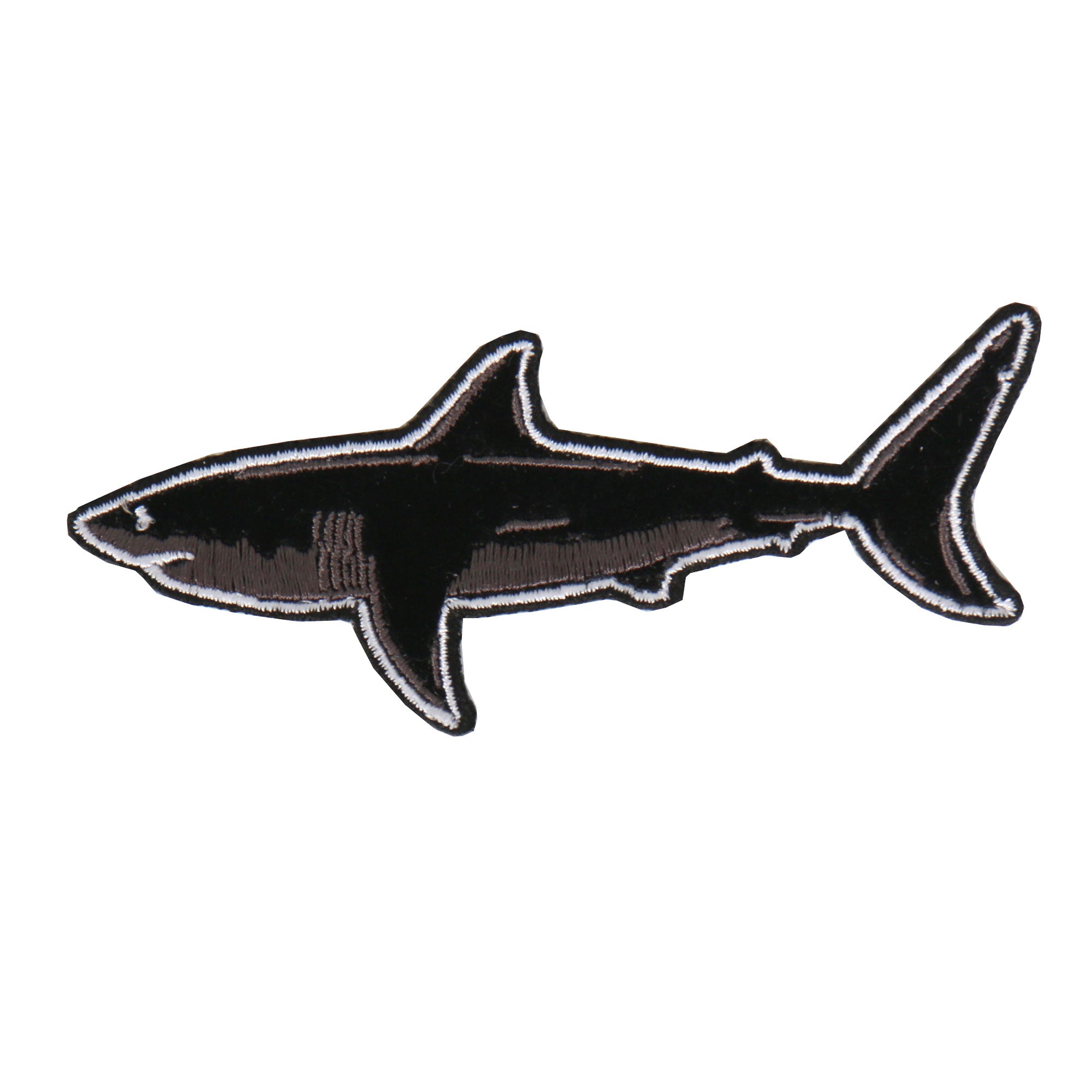 Hot Leathers PPA8492 Great White Shark Back Bike Embroidered 4″X2″ Patch