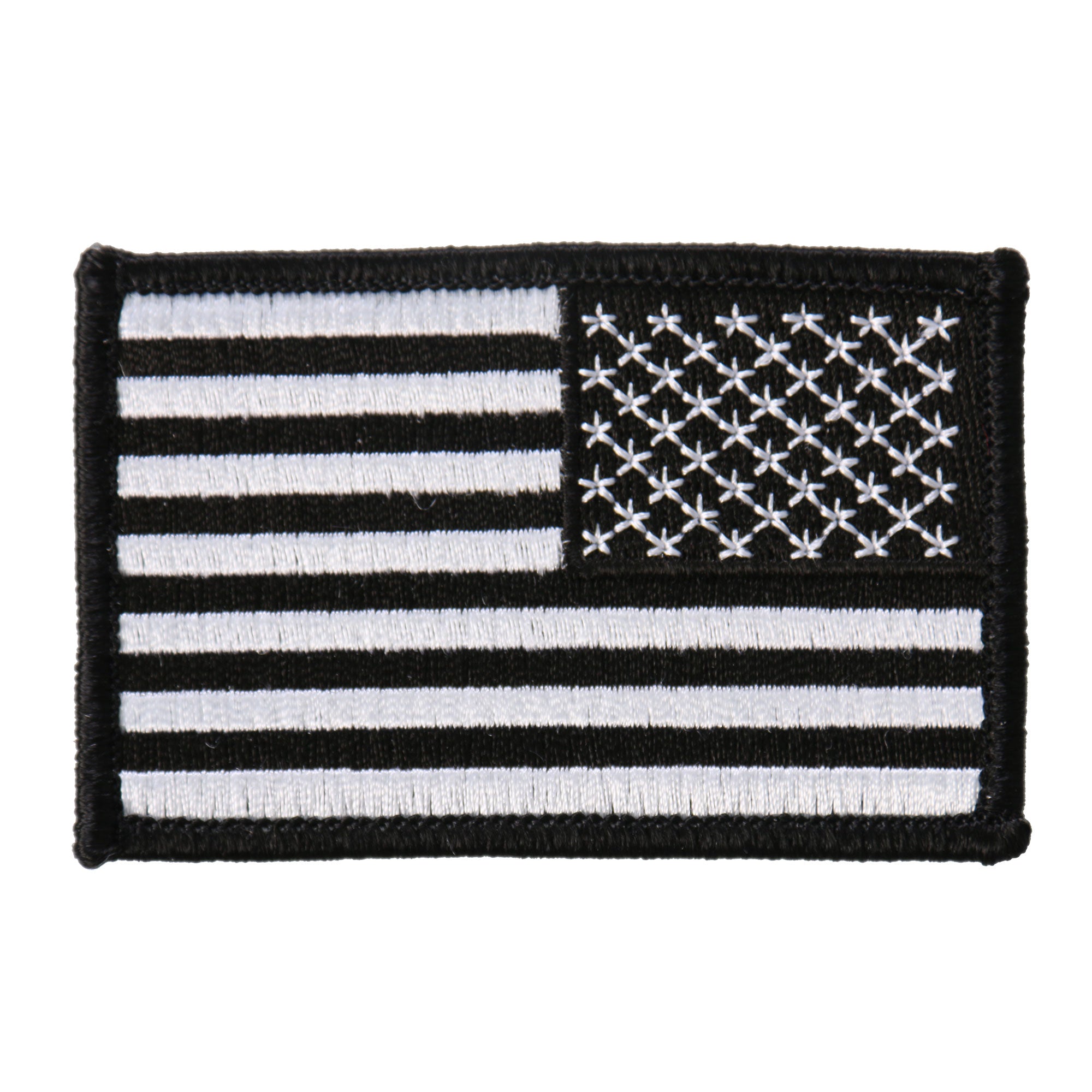 Hot Leathers PPA9041 Black and White Right Arm 3″x2″ Patch
