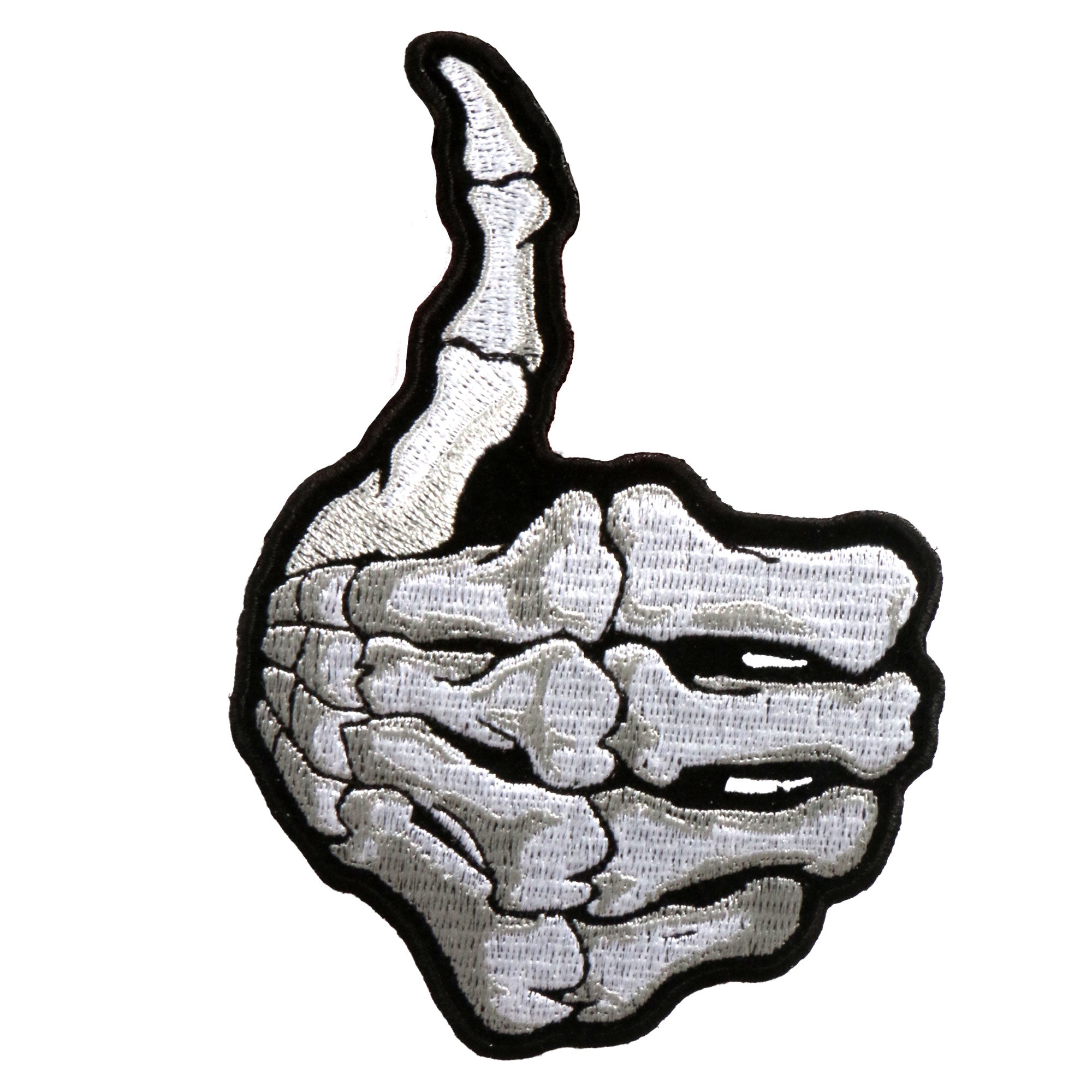 Hot Leathers PPA9110 Skeleton Thumbs Up 3″ x 5″ Patch