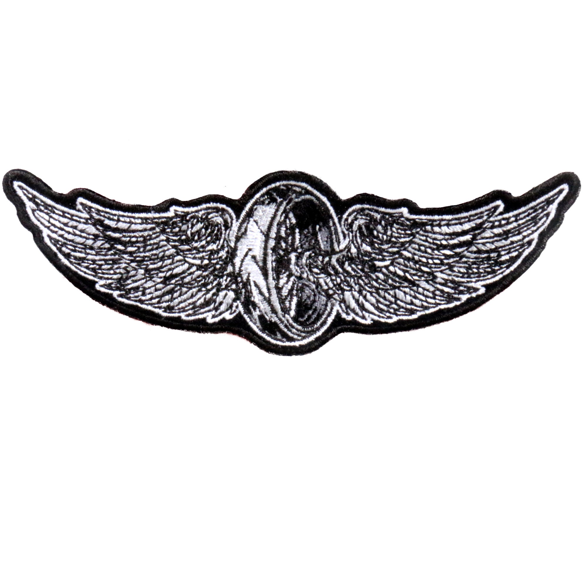 Hot Leathers PPA9460 Flying Wheel Shield 5″ x 2″ Patch