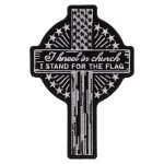 Hot Leathers Kneel In Church 3″x5″ Patch PPA9590