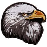Hot Leathers PPA9810 Eagle Head 3″x3″ Patch