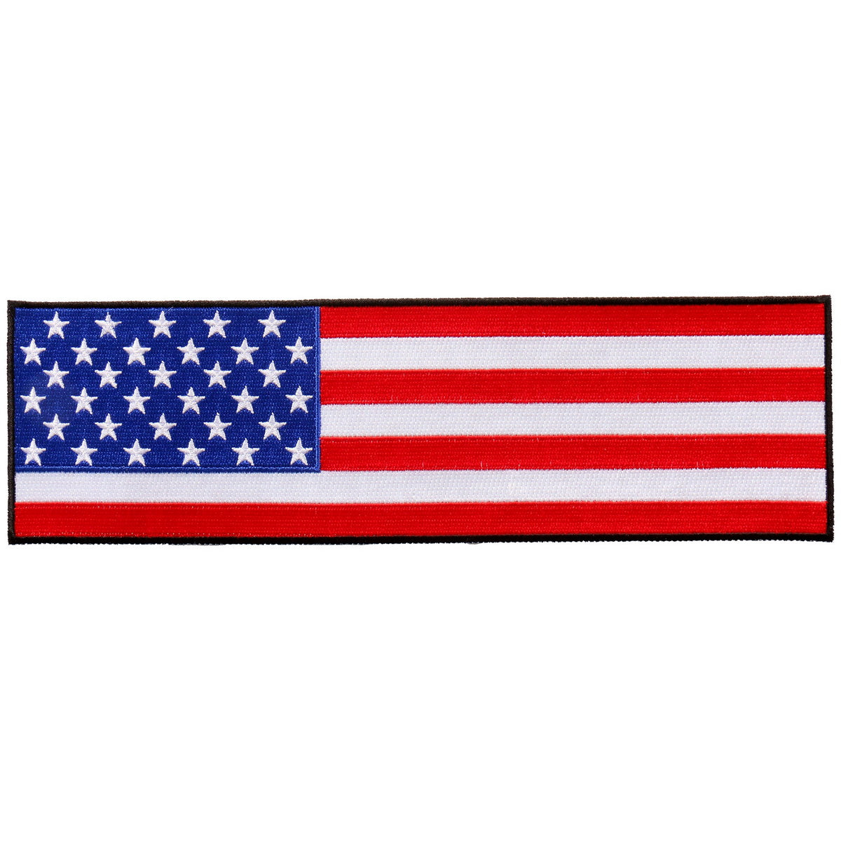 Hot Leathers PPA9855 Cropped American Flag 10″x3″ Patch