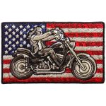 Hot Leathers PPA9893 Biker Flag 4″x2″ Patch