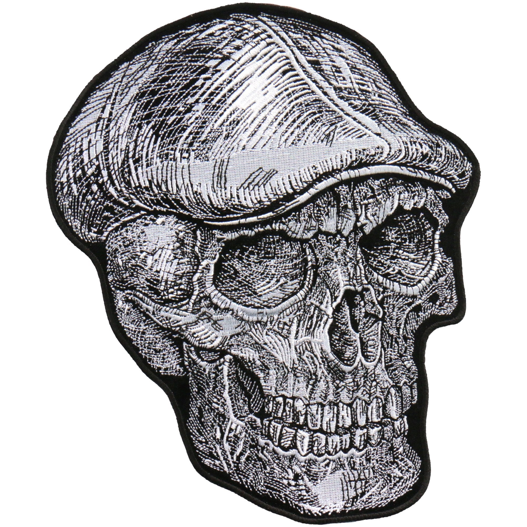 Hot Leathers PPA9977 8×10 Inch Skull Patch