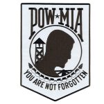 Hot Leathers PPB1020 POW MIA Reflective Safety 3″ x 4″ Patch