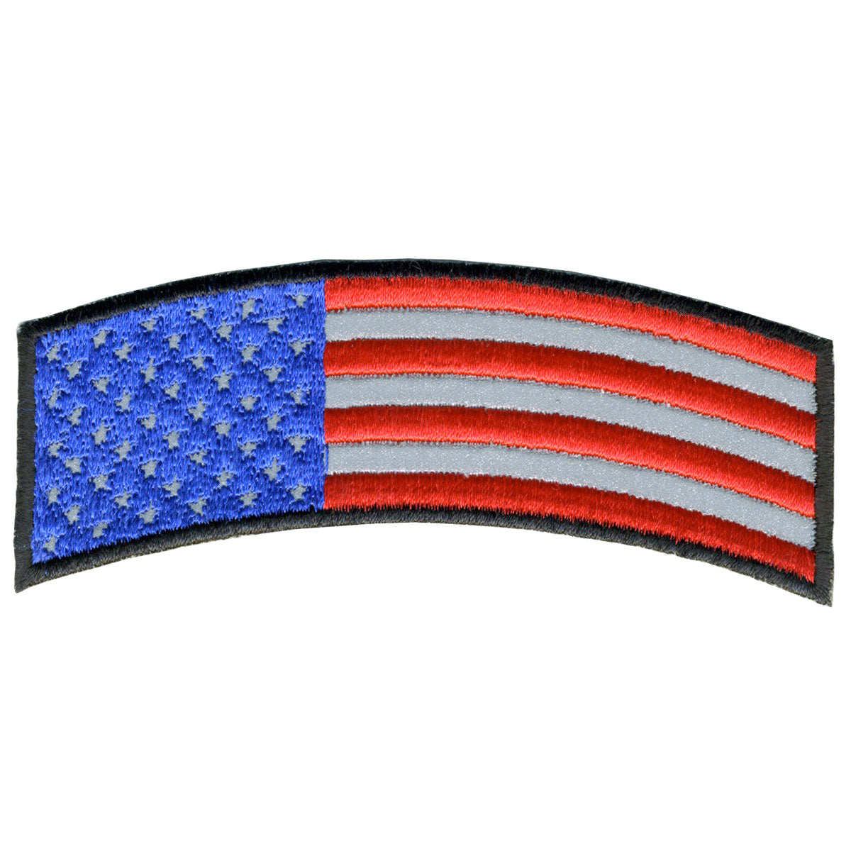 Hot Leathers Reflective American Flag PPB1190
