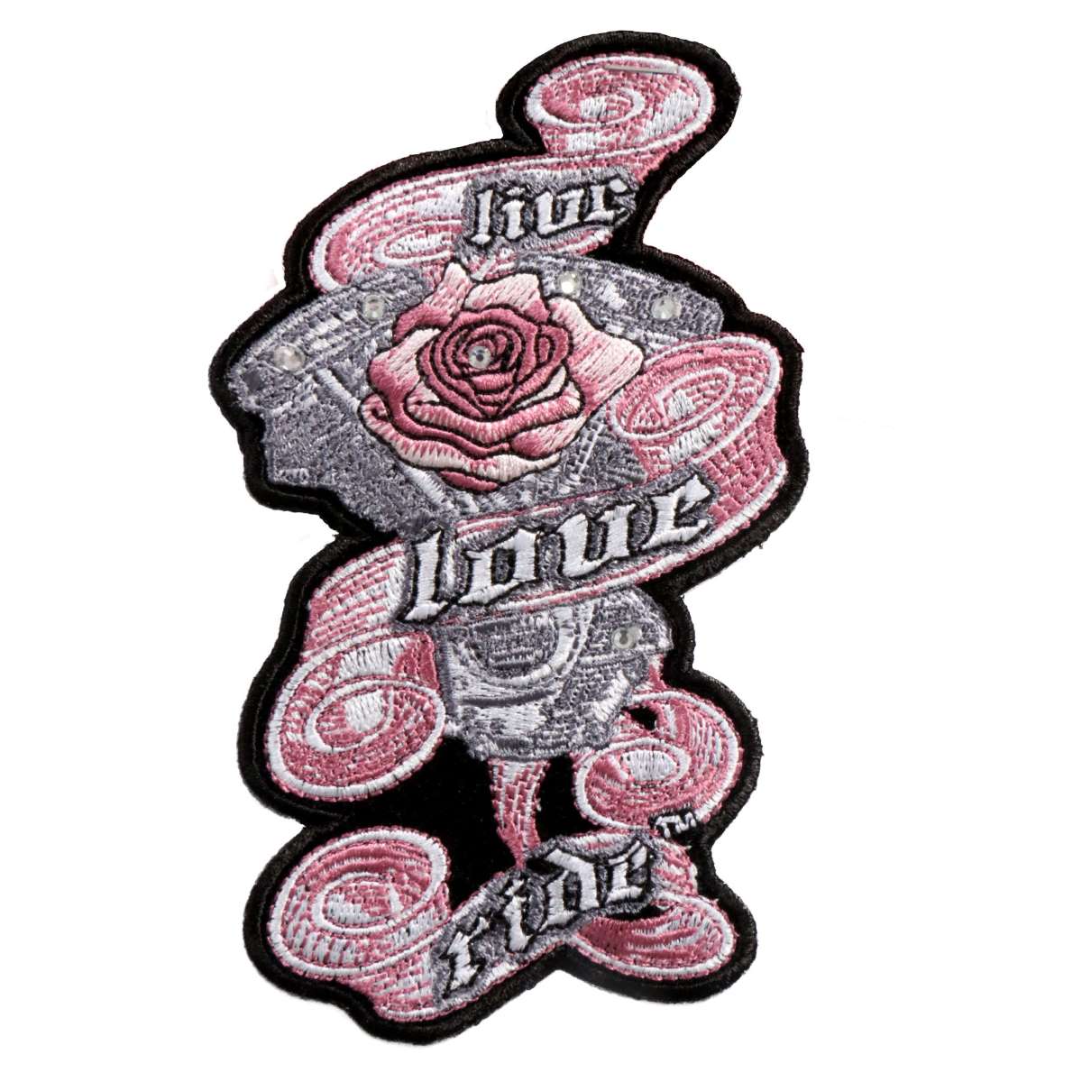 Hot Leathers Live Love Ride 3″ Patch PPC3140