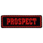 Hot Leathers Red Officer Prospect 4″ x 1″ Patch PPD2011