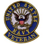 Hot Leathers US Navy Veteran 3″ x 3″ Patch PPE1170