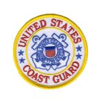 Hot Leathers Coast Guard Logo Military 3″ x 3″ Patch PPE1250