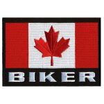 Hot Leathers PPF5006 Canadian Biker Flag 5″ x 4″ Patch