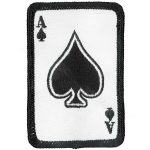 Hot Leathers Ace of Spades 2″ x 3″ Patch PPL9084